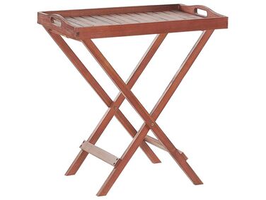 Table d'appoint pour le jardin TOSCANA Acacia Marron foncé