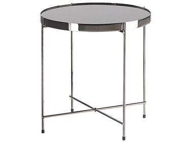 Table d'appoint LUCEA Verre de sécurité Argenté