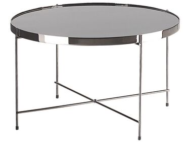 Table basse LUCEA Verre de sécurité Argenté