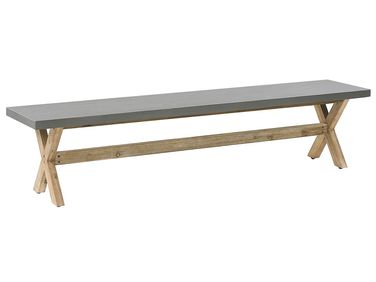 Tuinbank OLBIA 200 cm Beton Grijs