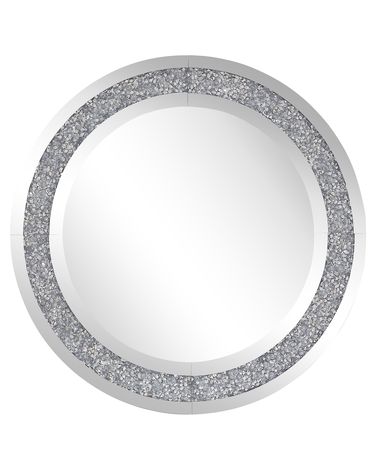 Wandspiegel ERBRAY 70 cm 70 cm Zilver