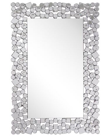 Wall Mirror MERNEL 60 cm 90 cm Silver