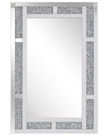 Wall Mirror AVRILLE 60 cm 90 cm Silver