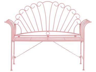 Tuinbank CAVINIA 125 cm Metaal Roze