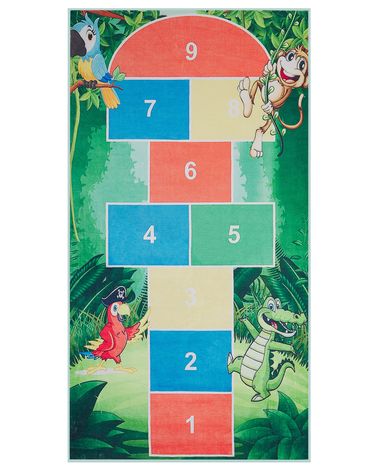 Tapis enfant BABADAG Vert 80 x 150 cm