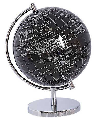 Wereldbol COOK Zwart 20 cm
