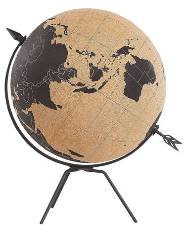 Wereldbol BATTUTA Bruin 35 cm