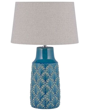Tafellamp THAYA Keramiek Blauw