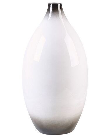 Vase décoratif BAEZA Céramique 46 cm Blanc