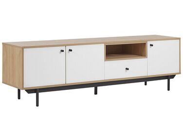 TV-meubel ITACA Bruin/wit