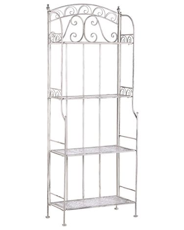 Rek PADUA Metaal 156 cm 61 cm Wit