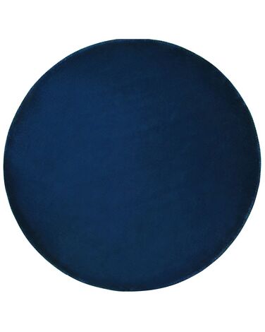 Tapis GESI II Bleu marine ø 140 cm Soie artificielle