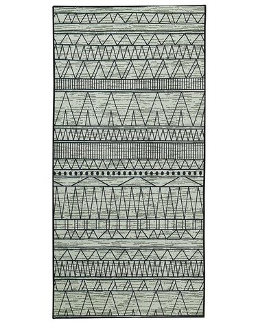 Tapis KEBAN Noir 80 x 150 cm