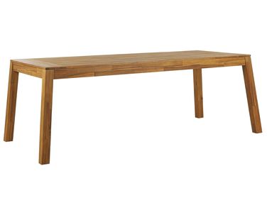 Tuin eettafel LIVORNO 210 cm 90 cm Acaciahout Bruin