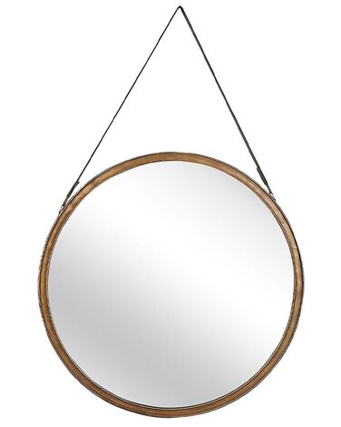 Wandspiegel AUTUN 60 cm 60 cm Metaal Goud
