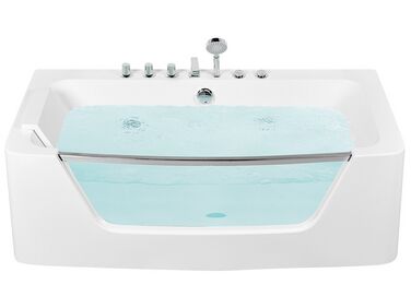 Corner Hot Tub BARRANCA 1700 x 850 mm White