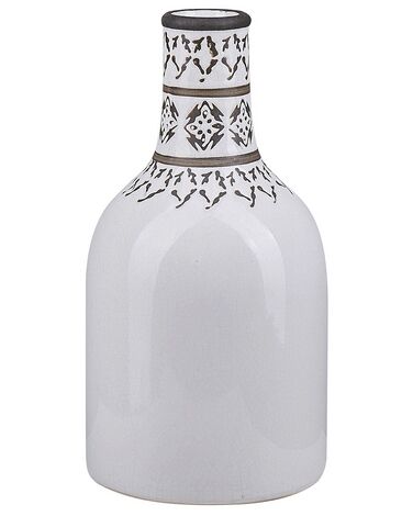 Vase à fleurs ANKON Grès 25 cm Blanc