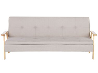 Slaapbank 3-zits TJORN Stof Beige