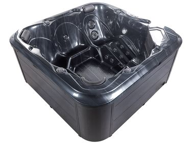 Outdoor Hot Tub with LED TULAROSA Graphite Grey