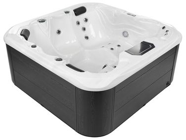 Outdoor Hot Tub with LED LASTARRIA White