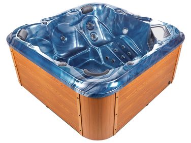 Outdoor Hot Tub with LED TULAROSA Blue