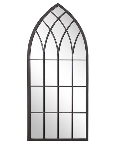 Wandspiegel CASSEL 50 cm 115 cm Metaal Zwart