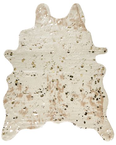 Faux cuir de vache BOGONG Beige clair 130 x 170 cm