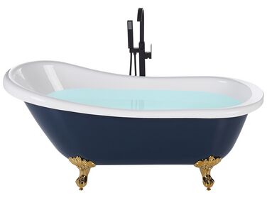 Vrijstaand bad CAYMAN 170 x 76 cm Blauw