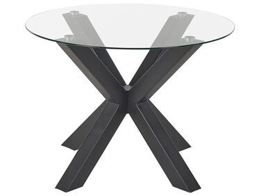 Table de repas OTIUM Noir 100 cm 100 cm