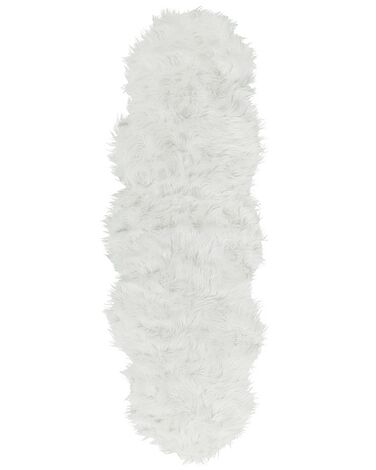 Kunstbontkleed MAMUNGARI Wit 60 x 180 cm