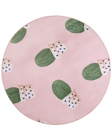 Kindervloerkleed ELDIVAN Roze ø 120 cm