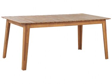 Tuin eettafel FORNELLI 180 cm 90 cm Acaciahout Bruin