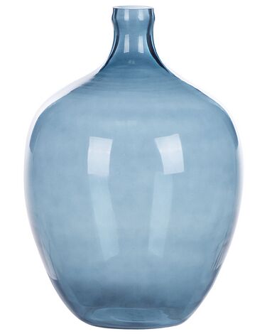 Vase à fleurs ROTI Verre 39 cm Bleu