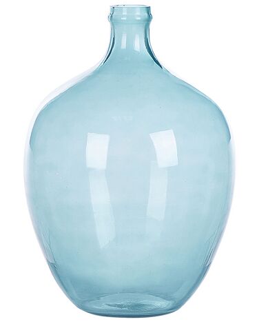 Vase à fleurs ROTI Verre 39 cm Bleu clair