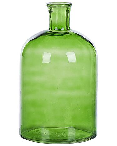 Vase décoratif PULAO Verre 31 cm Vert