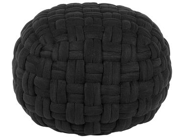 Pouffe HOPA Velvet Black