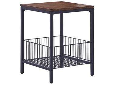 Side Table KENNER Dark Brown