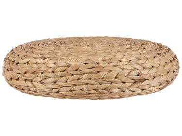 Pouffe WAHOO Water Hyacinth Beige
