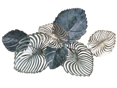 Wall Decor Leaf MAGNESIUM Metal 55 cm Gold