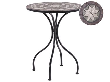 Table bistrot CARIATI 60 cm 60 cm Noir