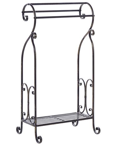 Towel Stand LINARES Metal Black
