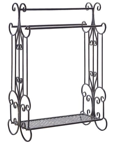 Towel Stand GLADIS Metal Black