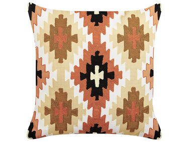 Sierkussen SERAMPORE Katoen 50 x 50 cm Meerkleurig geometrisch patroon
