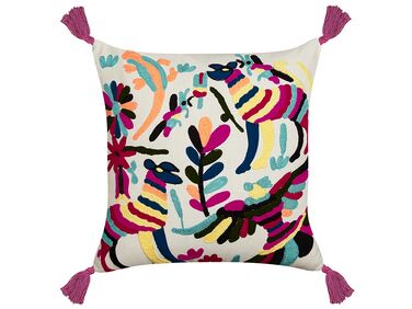 Sierkussen RAIGANJ Katoen 50 x 50 cm Meerkleurig abstract patroon