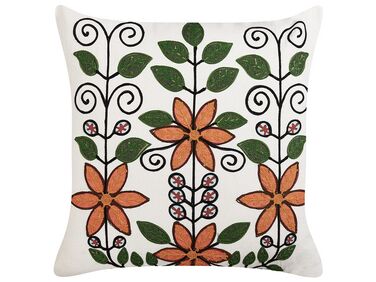 Sierkussen VELLORE Katoen 50 x 50 cm Meerkleurig bloempatroon