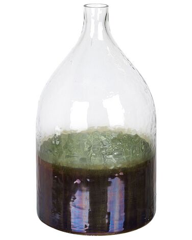 Vase à fleurs KULCHA Verre 36 cm Multicolore