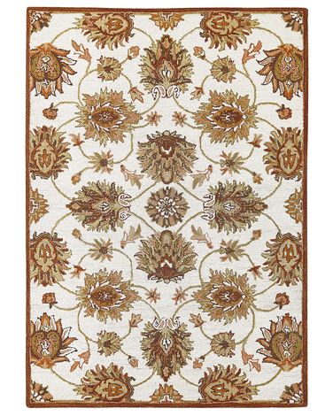 Tapis EZINE Beige 160 x 230 cm Laine