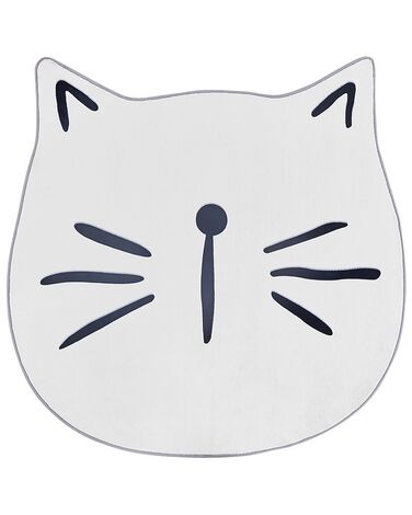 Kindervloerkleed KITTY Wit ø 100 cm