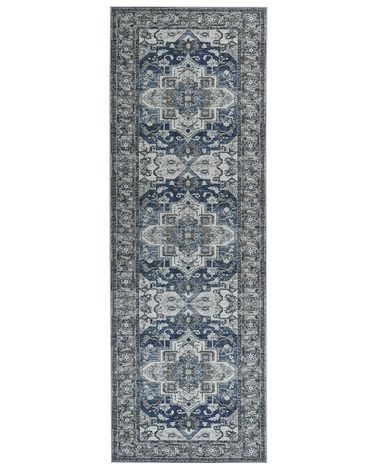 Tapis KOTTAR Bleu 80 x 240 cm
