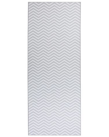 Vloerkleed SAIKHEDA Wit 80 x 200 cm